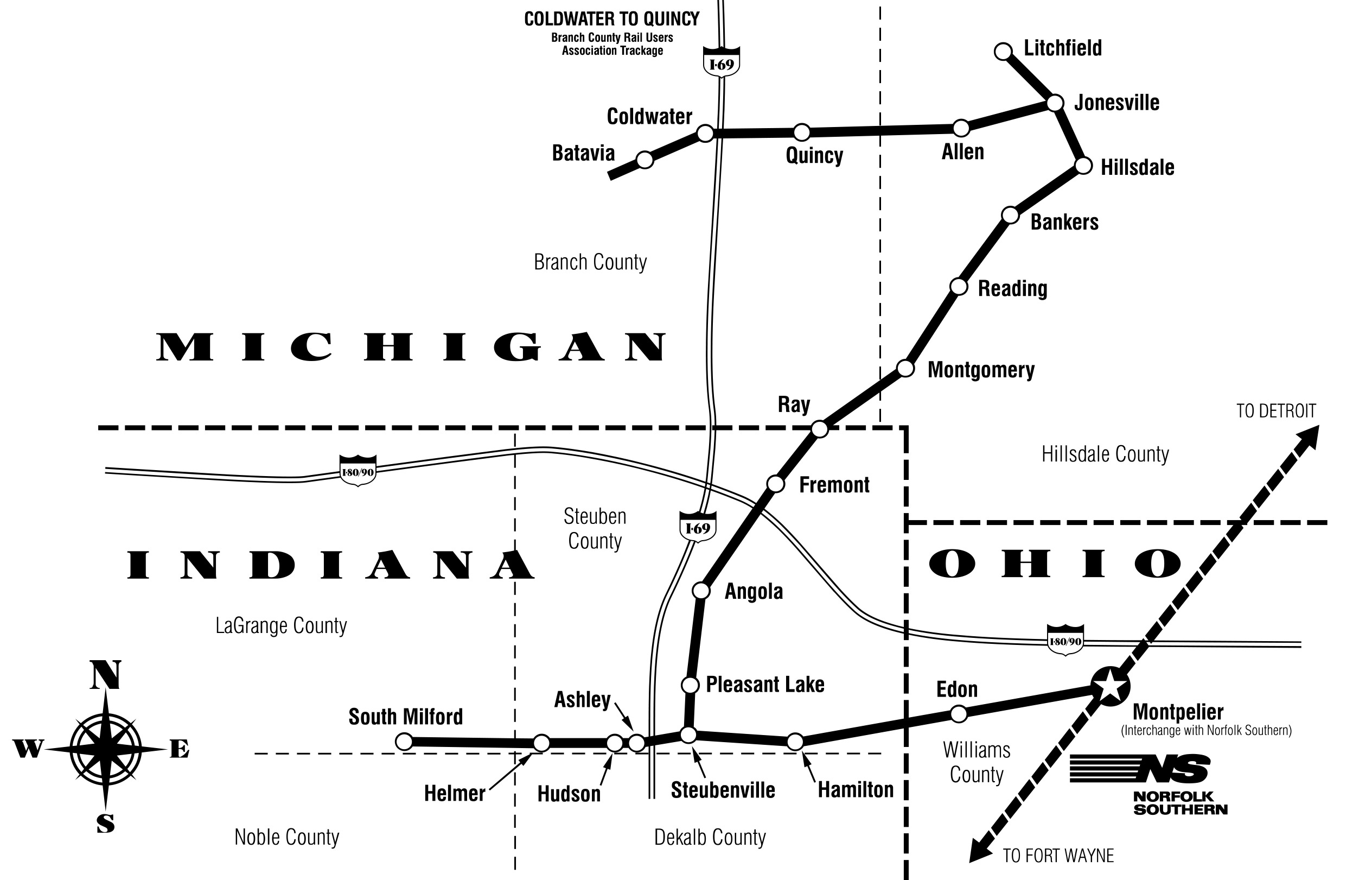 Our Route Indiana Rail Experience