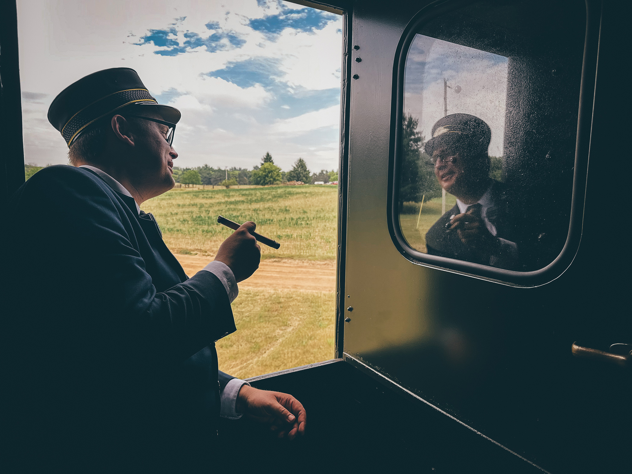Cigar Train Climb aboard the Rolling Smoke Indiana Rail Experience